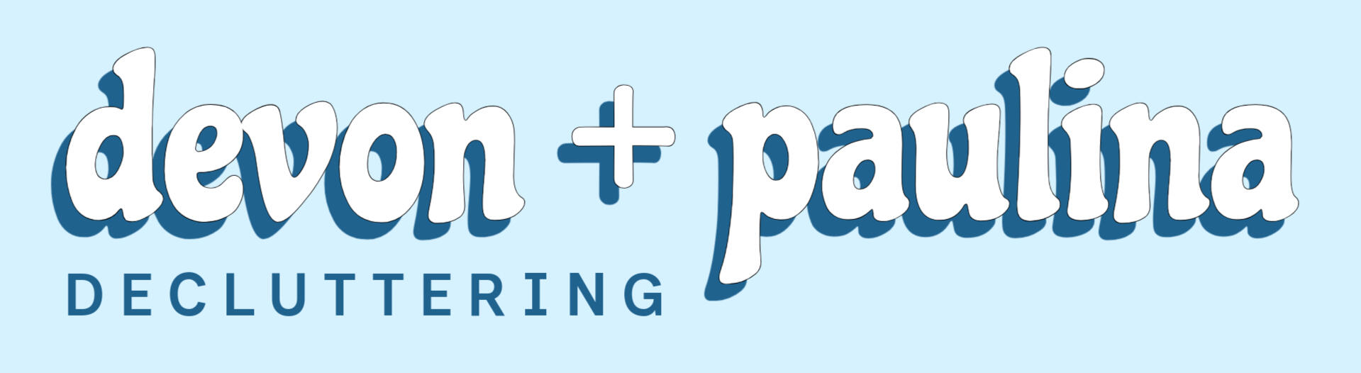 devon + paulina decluttering logo